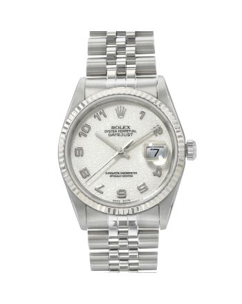 Rolex Datejust 16234 Ivory Jubilee Arabic