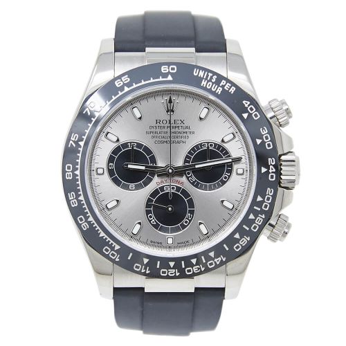 Rolex Daytona 116519LN Oysterflex Steel Dial